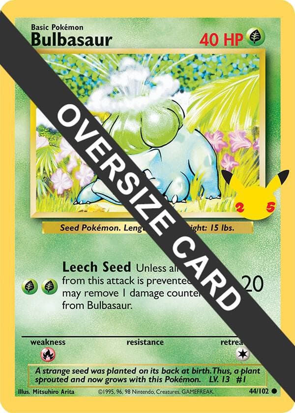 Bulbasaur — First Partner Pack 44 Pokémon card