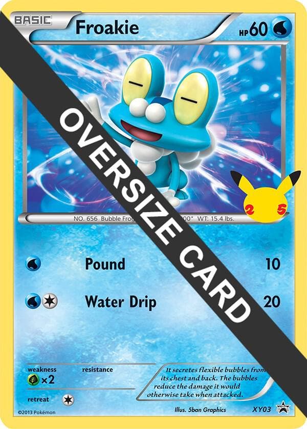 Froakie — First Partner Pack XY3 Pokémon card