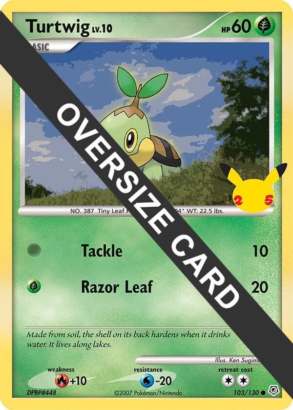 Turtwig — First Partner Pack 103 Pokémon card