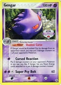 Gengar - 5/92 (Gym Challenge) — League & Championship Cards 5