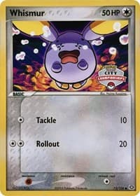 Whismur - 73/106 (City Championships) — League & Championship Cards 73 Pokémon card