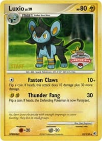 Luxio - 52/130 (State Championships) [Staff] — League & Championship Cards 52 Pokémon card