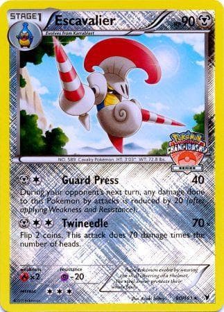 Escavalier - 80/101 (Championship Series) — League & Championship Cards 80 Pokémon card