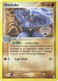 Machoke - 41/101 (State Championships) — League & Championship Cards 41 Pokémon card