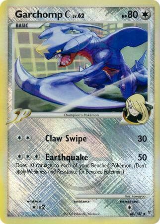 Garchomp C - 60/147 (League Promo) — League & Championship Cards 60 Pokémon card