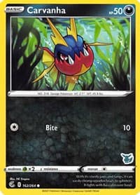 Carvanha - 162/264 (Eevee Stamped) — Battle Academy 2022 162