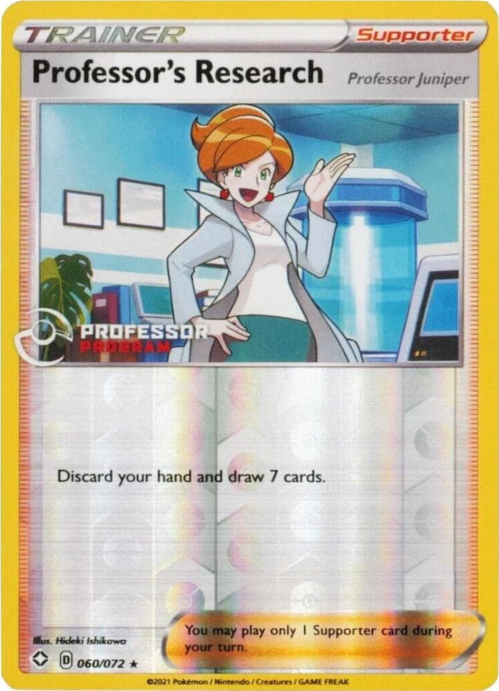 Professor's Research [Professor Juniper] — Professor Program Promos 60 Pokémon card