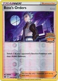 Boss's Orders [Cyrus] - 132/172 (Regional Championships) — League & Championship Cards 132 Pokémon card