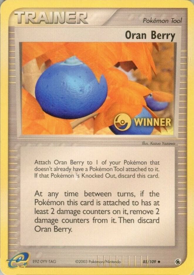 Oran Berry - 85/109 [Winner] — League & Championship Cards 85 Pokémon card