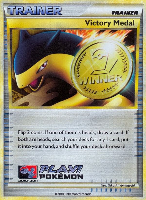 Victory Medal - 2010-2011 (Battle Road Spring) — League & Championship Cards p282511 Pokémon card