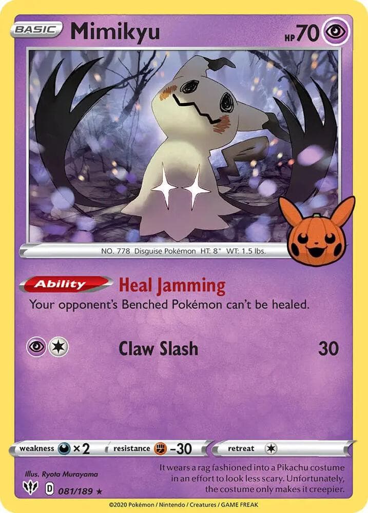 Mimikyu — Trick or Trade BOOster Bundle 81 Pokémon card