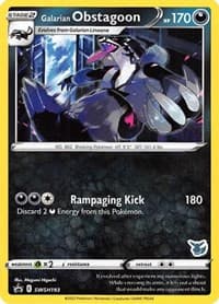 Galarian Obstagoon - SWSH193 (Eevee Stamped) — Battle Academy 2022 SWSH193