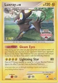 Luxray - 7/130 (National Championships) [Staff] — League & Championship Cards 7