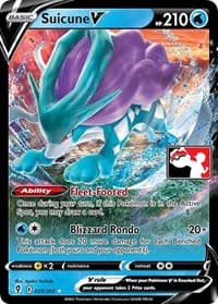 Suicune V — Prize Pack Series Cards 31
