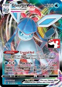 Glaceon VMAX — Prize Pack Series Cards 41 Pokémon card