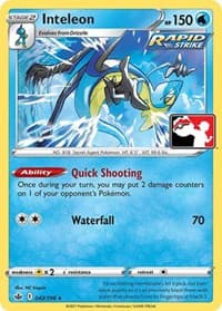 Inteleon — Prize Pack Series Cards 43