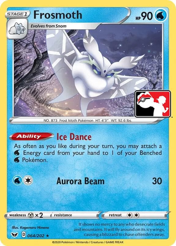 Frosmoth — Prize Pack Series Cards 64 Pokémon card