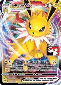 Jolteon VMAX — Prize Pack Series Cards 51 Pokémon card