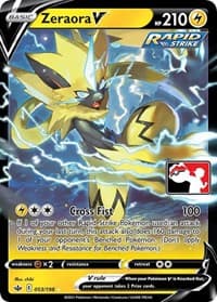 Zeraora V — Prize Pack Series Cards 53