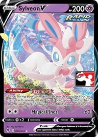 Sylveon V — Prize Pack Series Cards 74 Pokémon card
