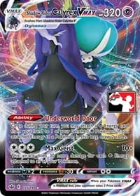 Shadow Rider Calyrex VMAX — Prize Pack Series Cards 75 Pokémon card