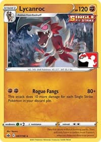 Lycanroc — Prize Pack Series Cards 87