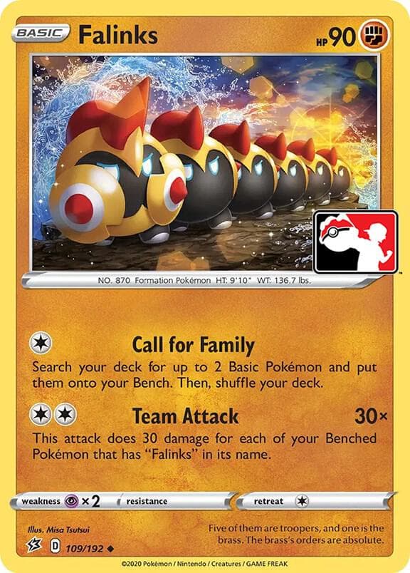 Falinks — Prize Pack Series Cards 109 Pokémon card