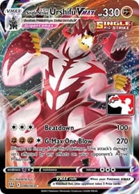 Single Strike Urshifu VMAX — Prize Pack Series Cards 86 Pokémon card