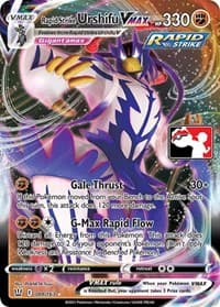 Rapid Strike Urshifu VMAX — Prize Pack Series Cards 88 Pokémon card