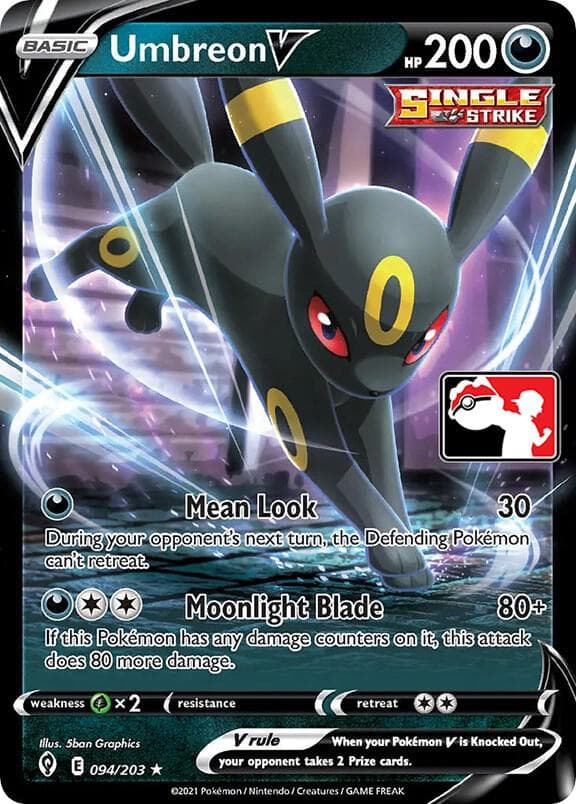 Umbreon V — Prize Pack Series Cards 94 Pokémon card