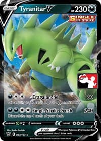 Tyranitar V — Prize Pack Series Cards 97 Pokémon card