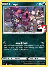 Hoopa — Prize Pack Series Cards 111 Pokémon card