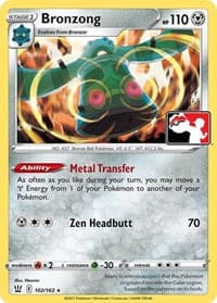 Bronzong — Prize Pack Series Cards 102