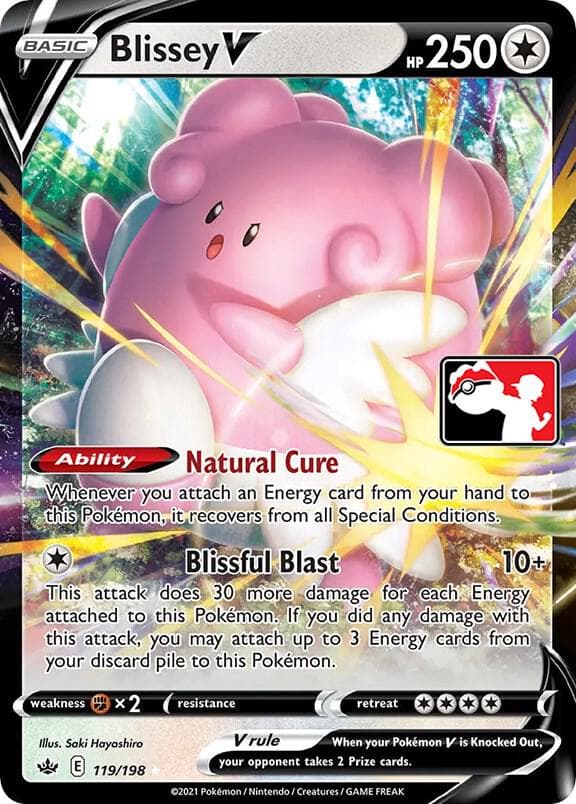 Blissey V — Prize Pack Series Cards 119 Pokémon card