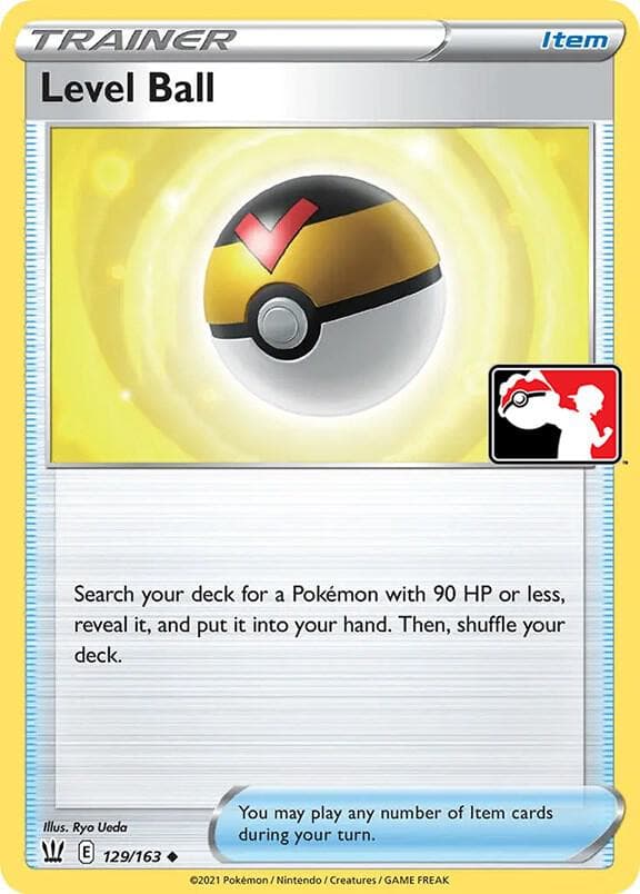 Level Ball — Prize Pack Series Cards 129 Pokémon card