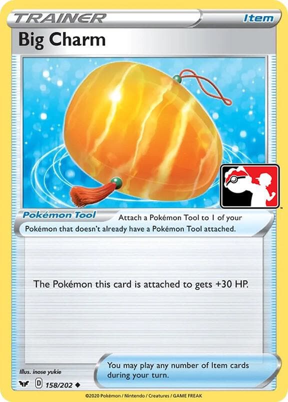 Big Charm — Prize Pack Series Cards 158 Pokémon card