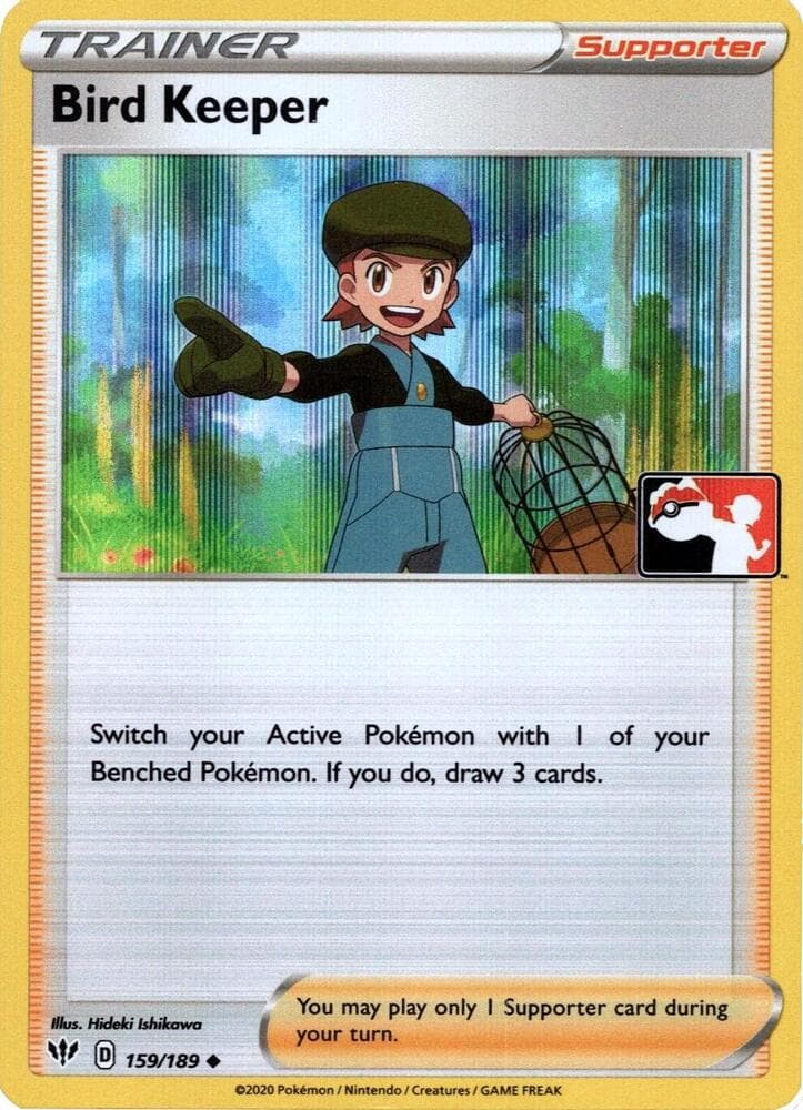 Bird Keeper — Prize Pack Series Cards 159 Pokémon card