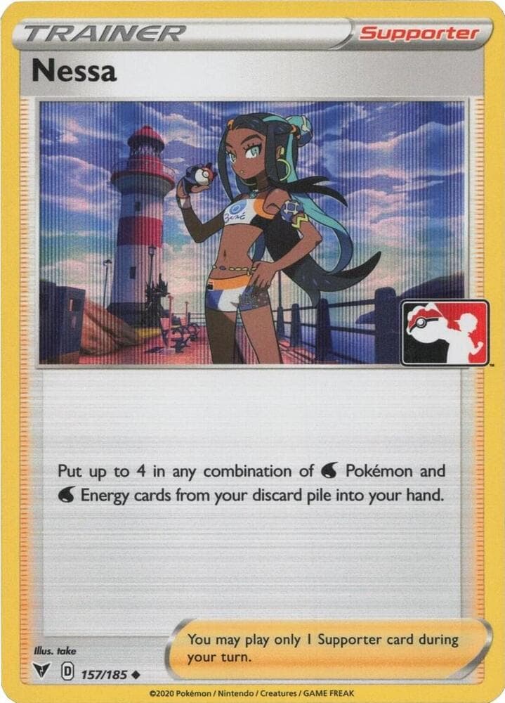 Nessa — Prize Pack Series Cards 157 Pokémon card