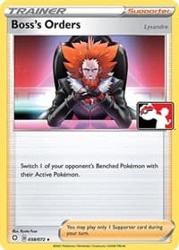 Boss's Orders [Lysandre] — Prize Pack Series Cards 58 Pokémon card