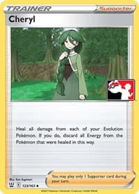 Cheryl — Prize Pack Series Cards 123