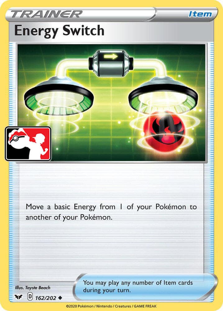 Energy Switch — Prize Pack Series Cards 162 Pokémon card