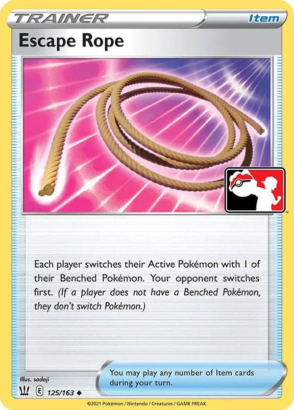 Escape Rope — Prize Pack Series Cards 125 Pokémon card