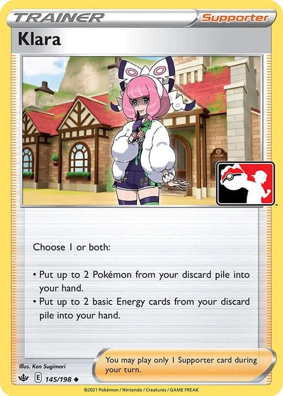 Klara — Prize Pack Series Cards 145 Pokémon card