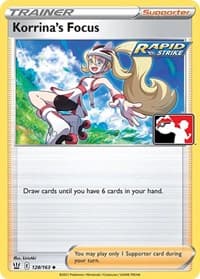 Korrina's Focus — Prize Pack Series Cards 128