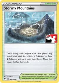 Stormy Mountains — Prize Pack Series Cards 161