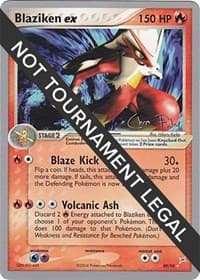 Blaziken ex - 2004 (Chris Fulop) — World Championship Decks 89 Pokémon card