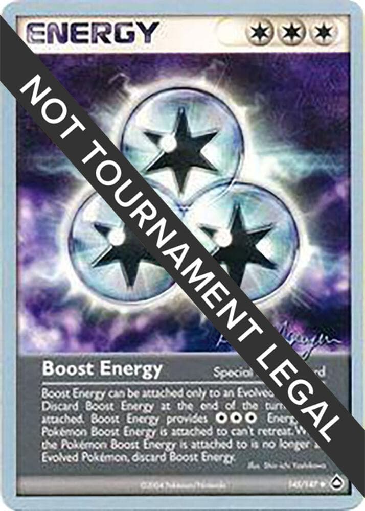 Boost Energy - 2004 (Kevin Nguyen) — World Championship Decks 145 Pokémon card