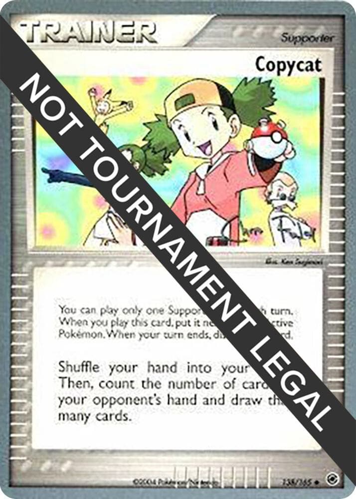 Copycat - 2004 (Chris Fulop) — World Championship Decks 138 Pokémon card