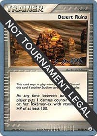 Desert Ruins - 2004 (Tsuguyoshi Yamato) — World Championship Decks 88 Pokémon card