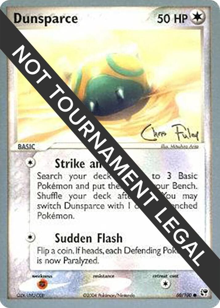 Dunsparce - 2004 (Chris Fulop) — World Championship Decks 60 Pokémon card